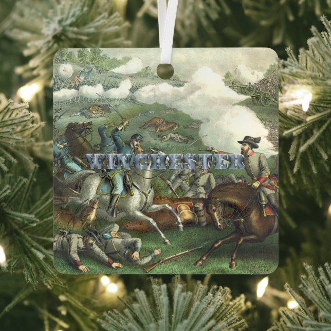 ABH Winchester Metal Ornament (Insitu)