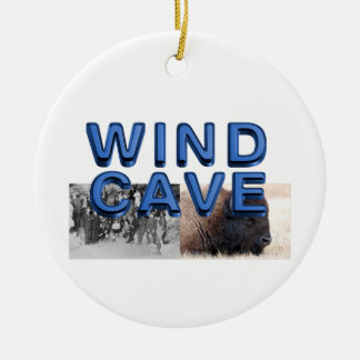 ABH Wind Cave NP Ceramic Ornament