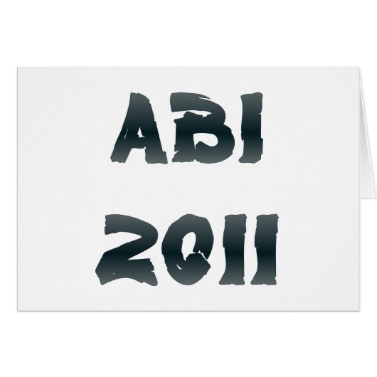 ABI 2011 CARDS (Front Horizontal)