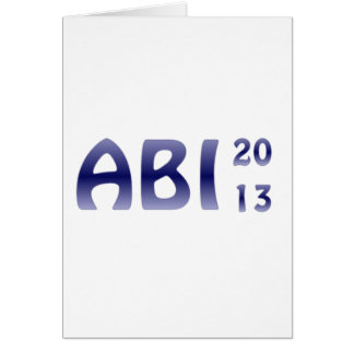 ABI 2013 CARDS