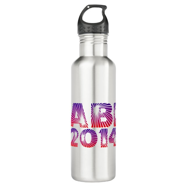 ABI 2014 STAINLESS STEEL WATER BOTTLE (Front)