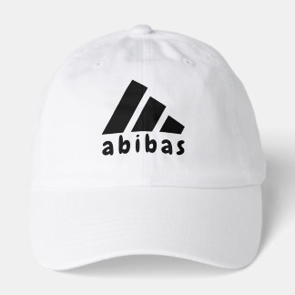 Abibas - ADIDAS Parody Logo Funny Gag Gift Hat