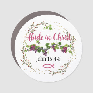 Abide in Christ Magnet