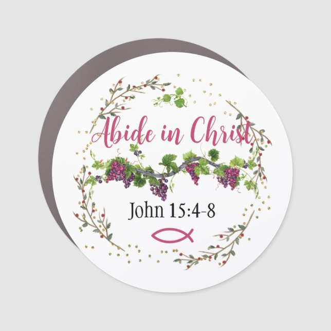 Abide in Christ Magnet (Front)