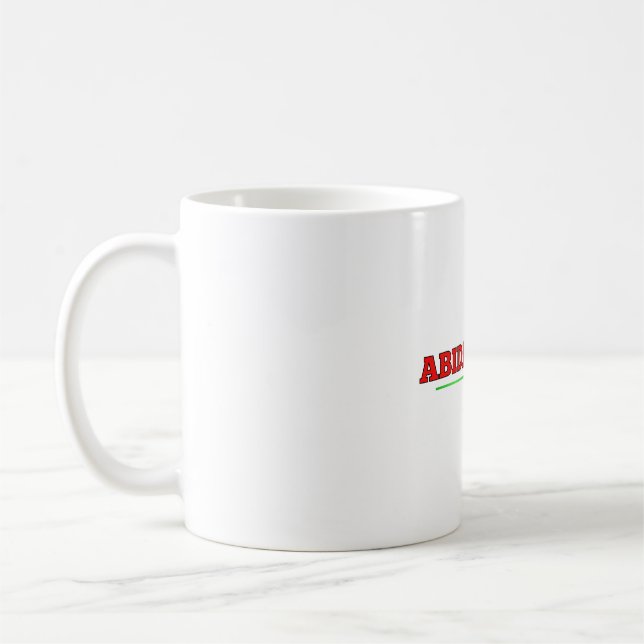 Abide in GOD Coffee Mug (Left)
