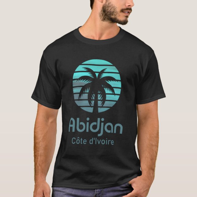 Abidjan Cã´Te D'Ivoire T-Shirt (Front)