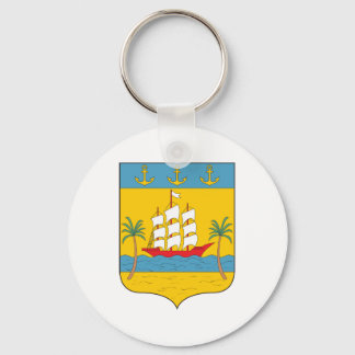 Abidjan Coat of Arms Keychain