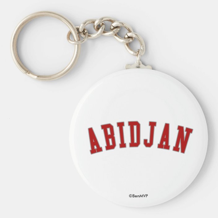 Abidjan Key Chain