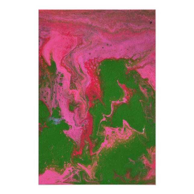 Abigail 1 Crazy Abstract Poster (Front)