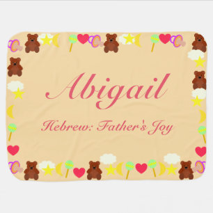 Abigail Baby Blanket Template