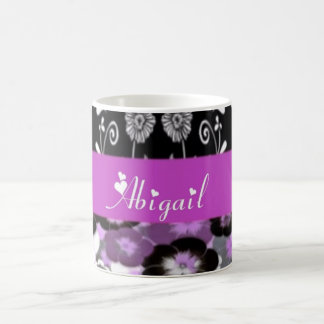 abigail floral coffee mug