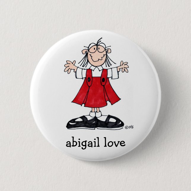 abigail love circle pin (Front)