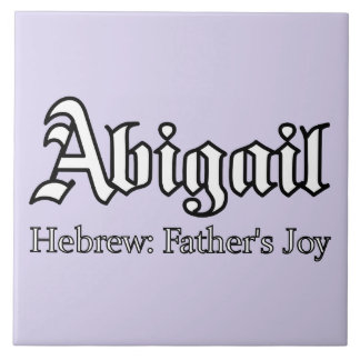 Abigail Meaning Ceramic Tile