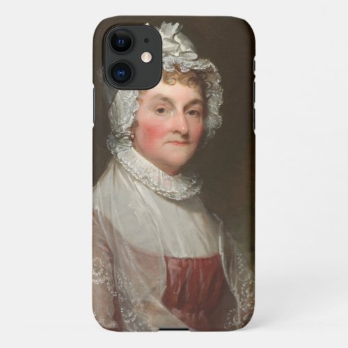 Abigail Smith Adams by Gilbert Stuart iPhone 11 Case