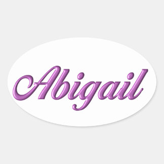 Abigail Name Stickers | Zazzle