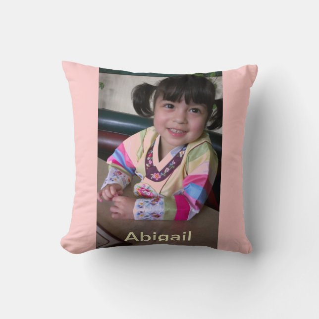 Abigail Throw Pillow (Front)
