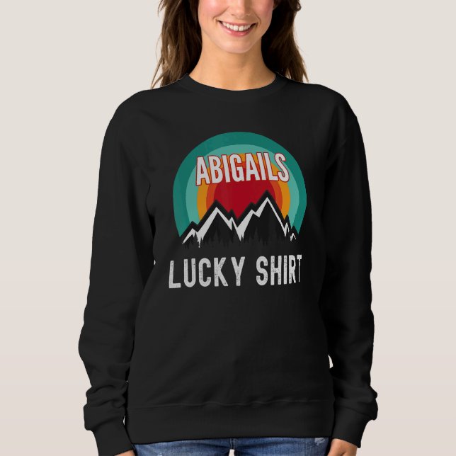 Abigails Lucky   Sweatshirt (Front)