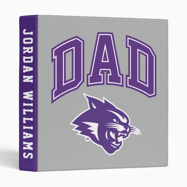 Abilene Christian Dad 3 Ring Binder (Front/Spine)