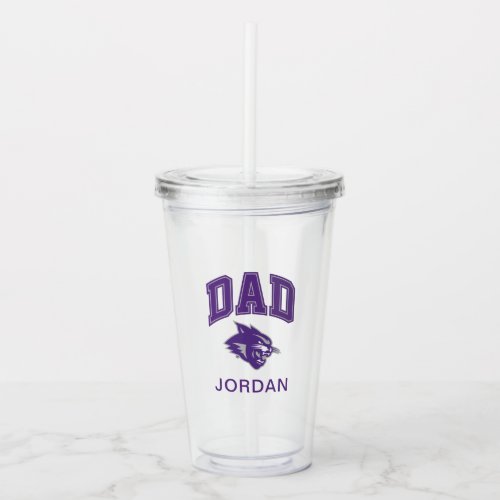 Abilene Christian Dad Acrylic Tumbler