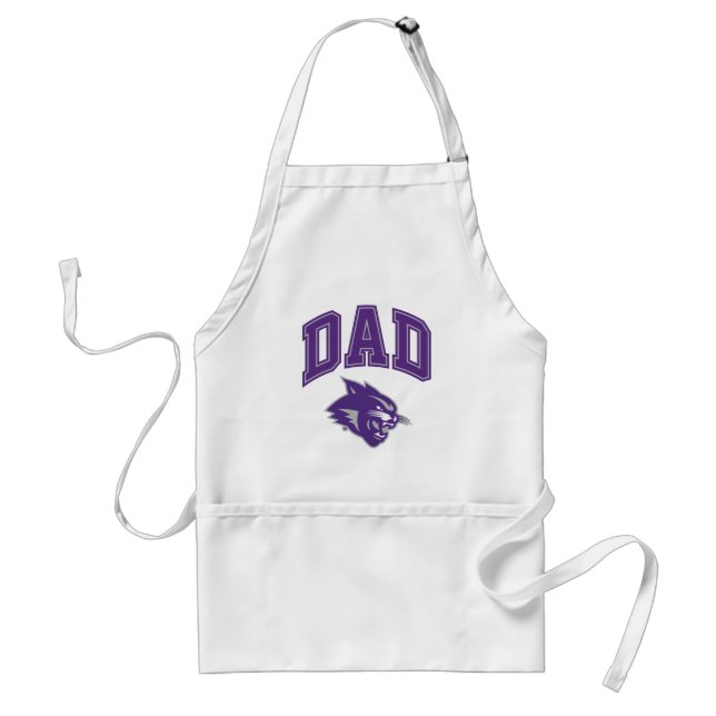 Abilene Christian Dad Adult Apron (Front)