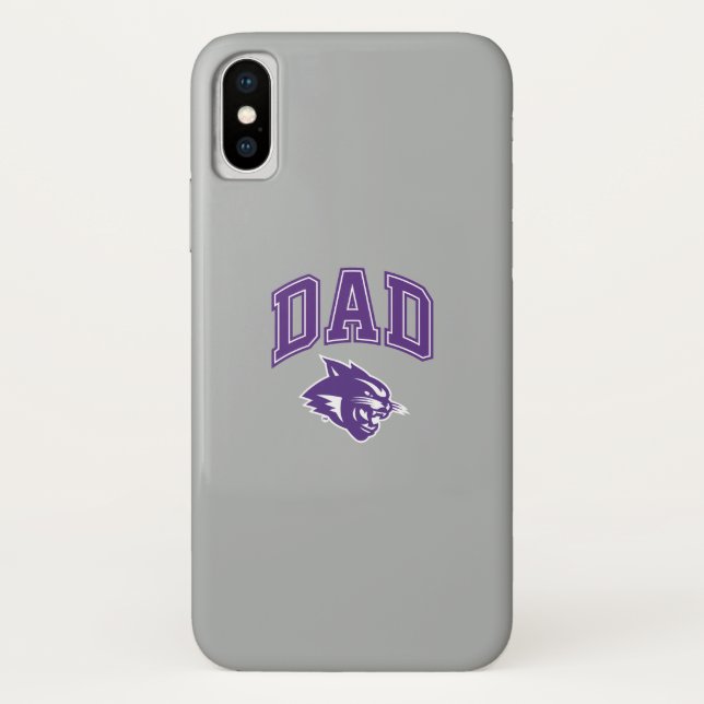 Abilene Christian Dad Case-Mate iPhone Case (Back)