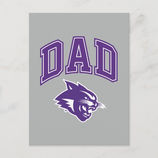 Abilene Christian Dad Invitation Postcard (Front)