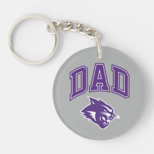 Abilene Christian Dad Keychain