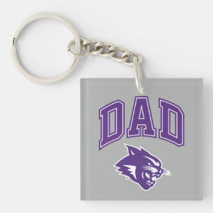 Abilene Christian Dad Keychain