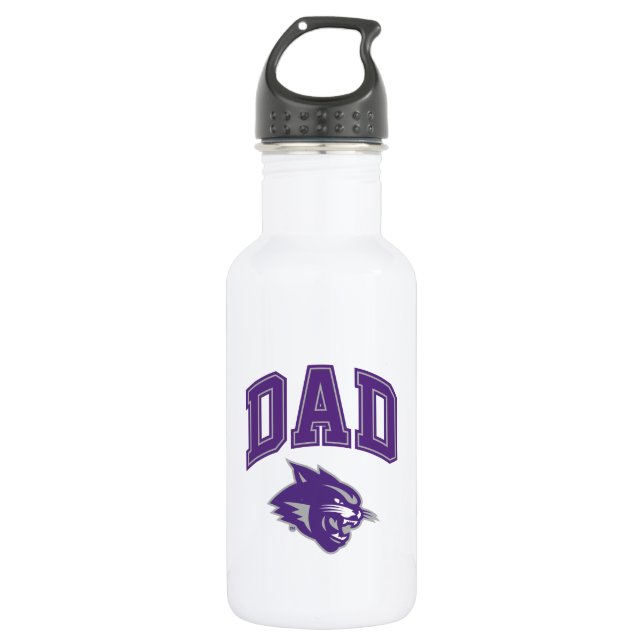 Abilene Christian Dad Stainless Steel Water Bottle (Front)