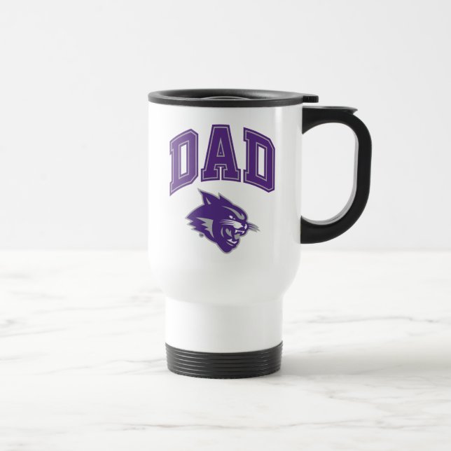 Abilene Christian Dad Travel Mug (Right)