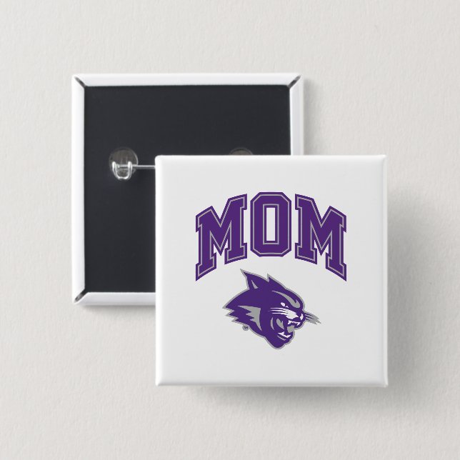 Abilene Christian Mom Button (Front & Back)