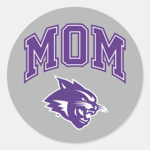 Abilene Christian Mom Classic Round Sticker