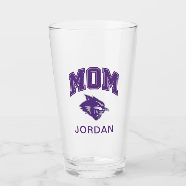 Abilene Christian Mom Glass (Front)