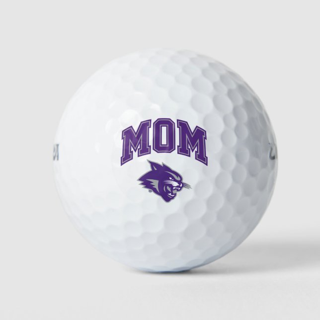 Abilene Christian Mom Golf Balls (Front)