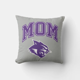 Abilene Christian Mom Throw Pillow
