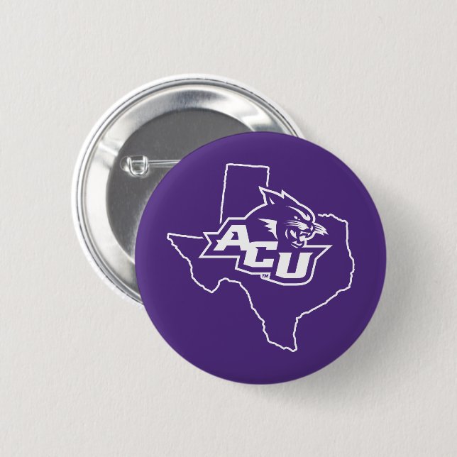 Abilene Christian State Love Button (Front & Back)