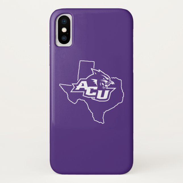 Abilene Christian State Love Case-Mate iPhone Case (Back)