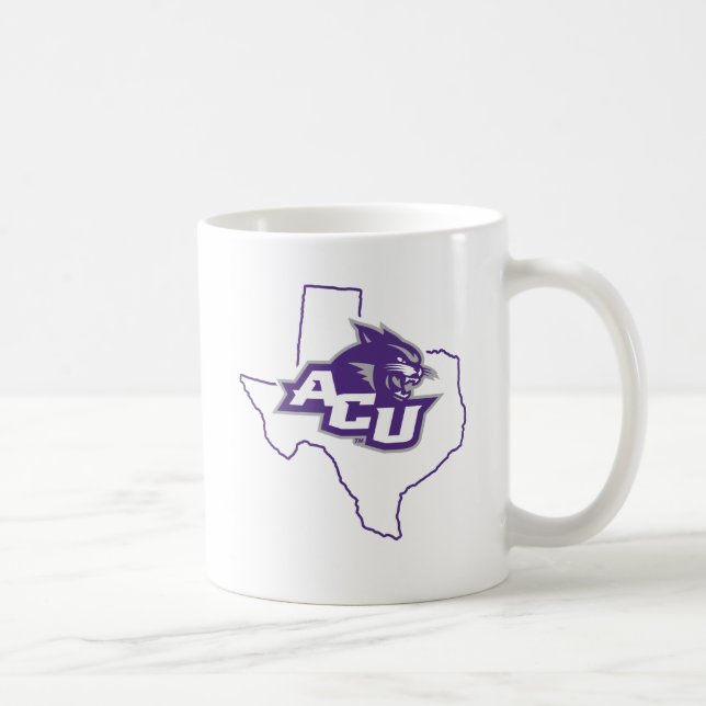 Abilene Christian State Love Coffee Mug (Right)