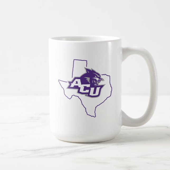 Abilene Christian State Love Coffee Mug (Right)