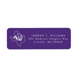 Abilene Christian State Love Label