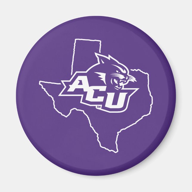 Abilene Christian State Love Magnet (Front)