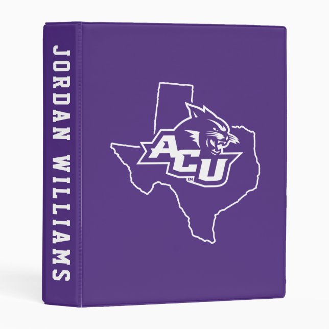 Abilene Christian State Love Mini Binder (Front/Spine)