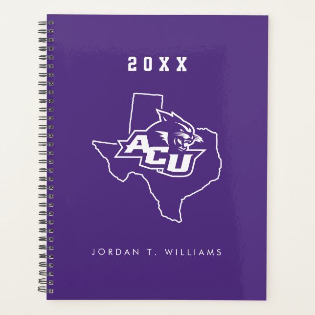 Abilene Christian State Love Planner (Front)