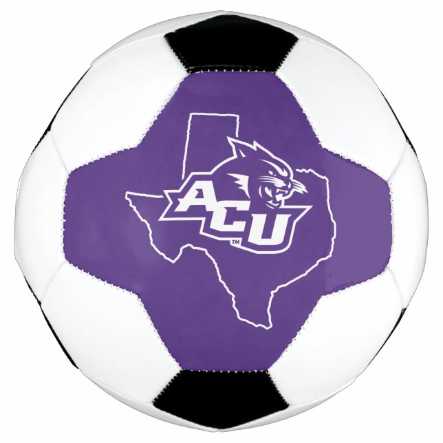 Abilene Christian State Love Soccer Ball (Front)