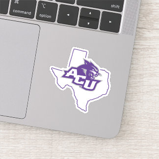 Abilene Christian State Love Sticker