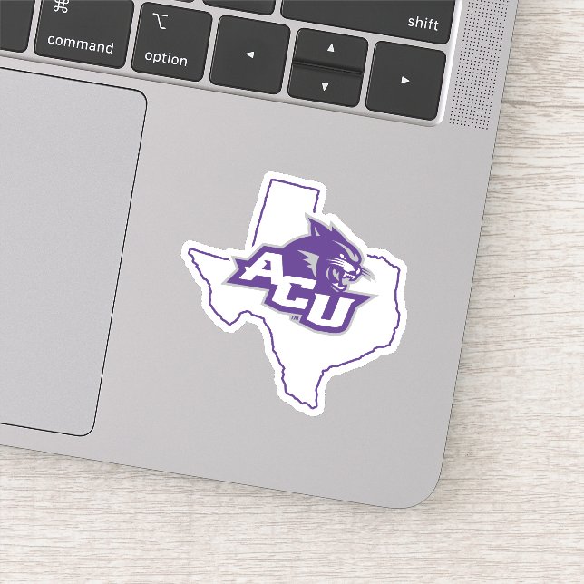 Abilene Christian State Love Sticker (Detail)