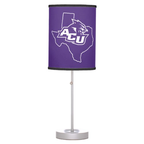 Abilene Christian State Love Table Lamp