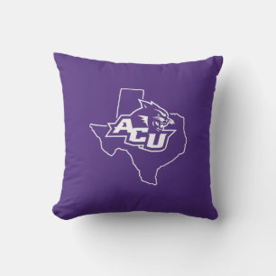 Abilene Christian State Love Throw Pillow