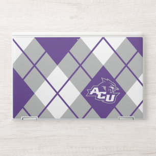 Abilene Christian University Argyle Pattern HP Laptop Skin