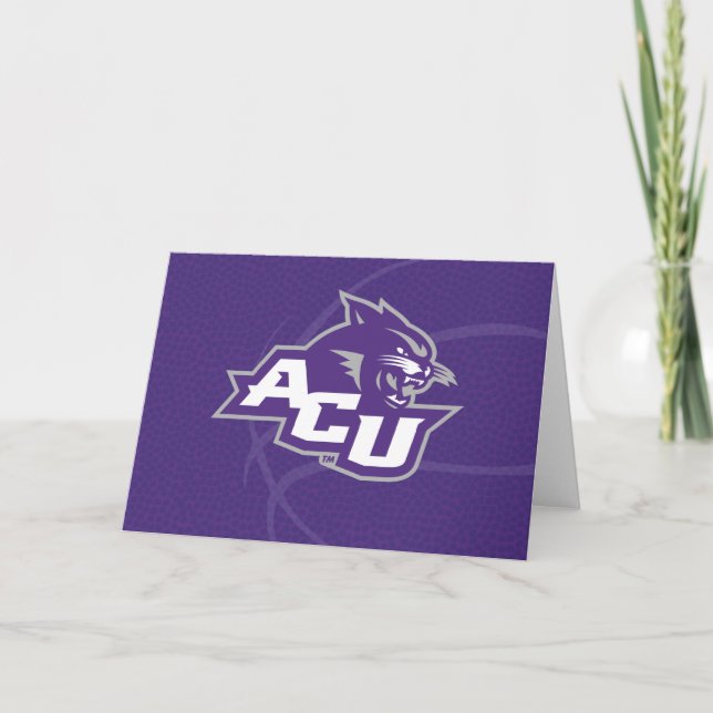 Abilene Christian University Basketball Card (Front)